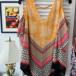 Handkerchief top , lined by DR2